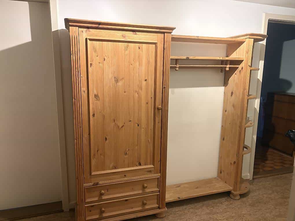 Garderobe Holz