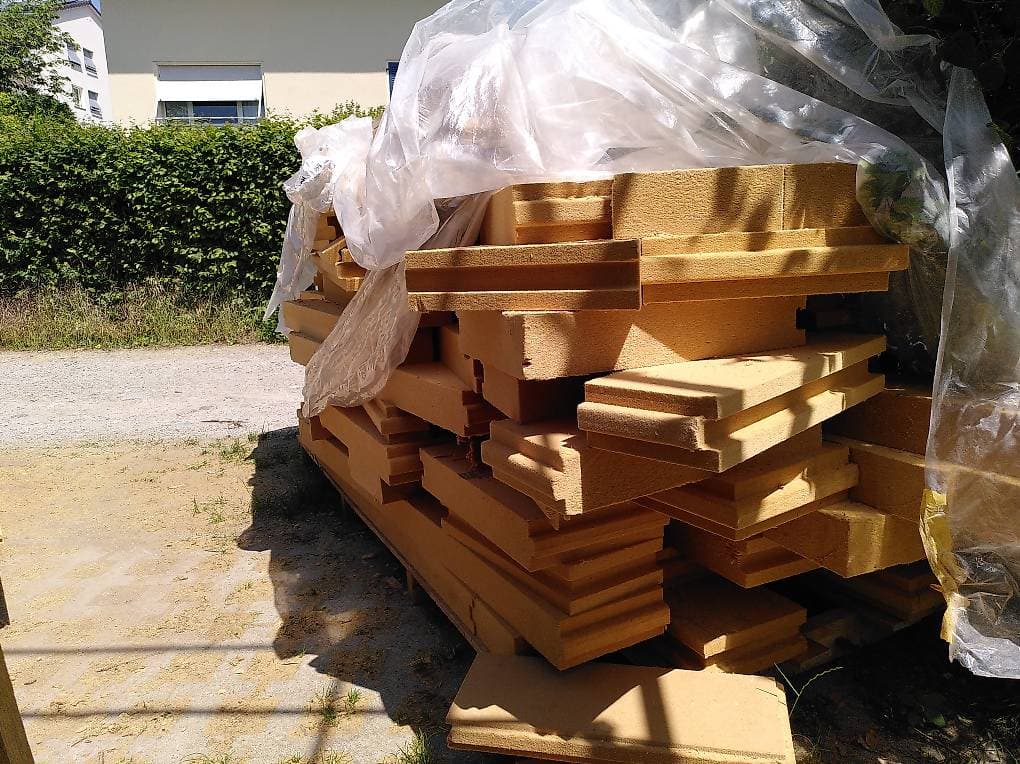 Schnittreste GUTEX Dämmplatte DW