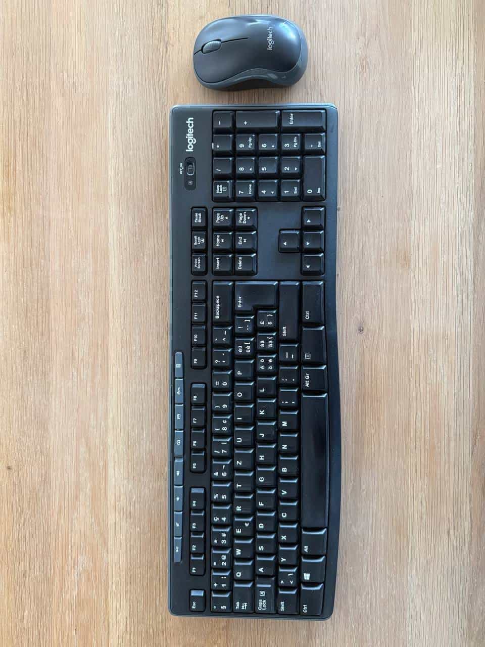 Logitech Tastatur und Maus