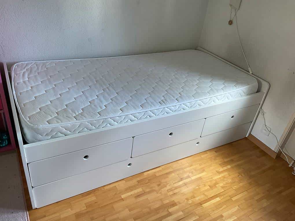 Lit enfant blanc