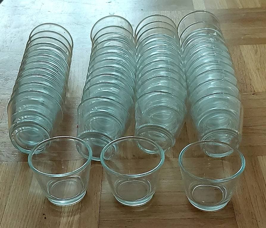 Gläser 47 stk