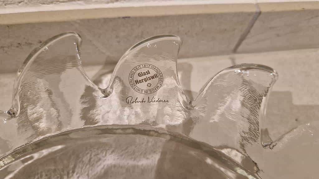 Glasschale