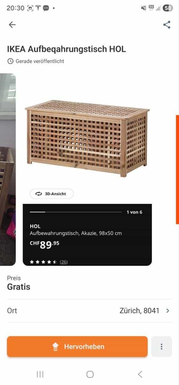 IKEA Möbel und Gegenstände