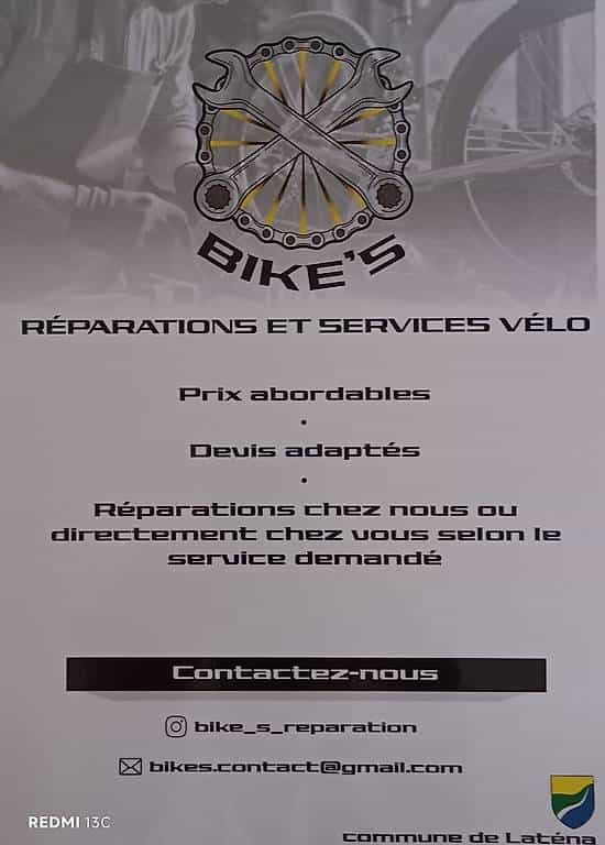Vélo, entretien et réparation.