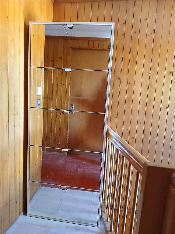 Office chair and shoe rack