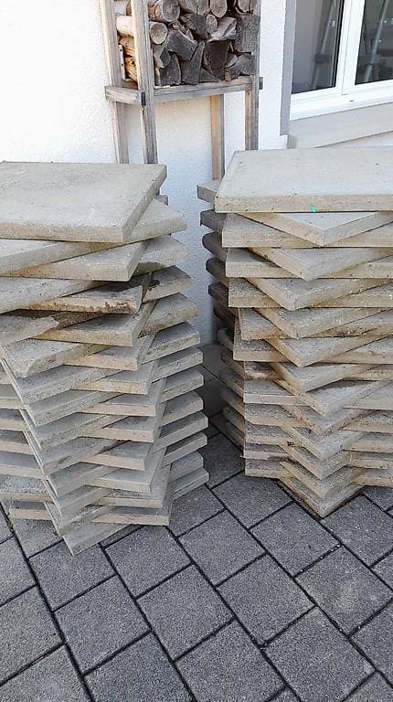 Gartenplatten