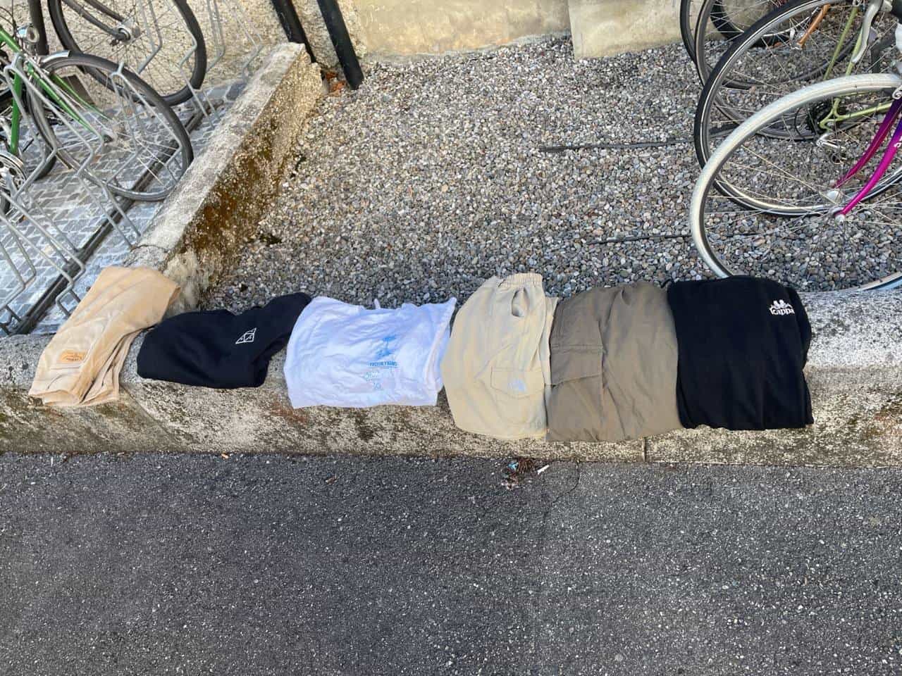 Verschiedene Kleidungsstücke