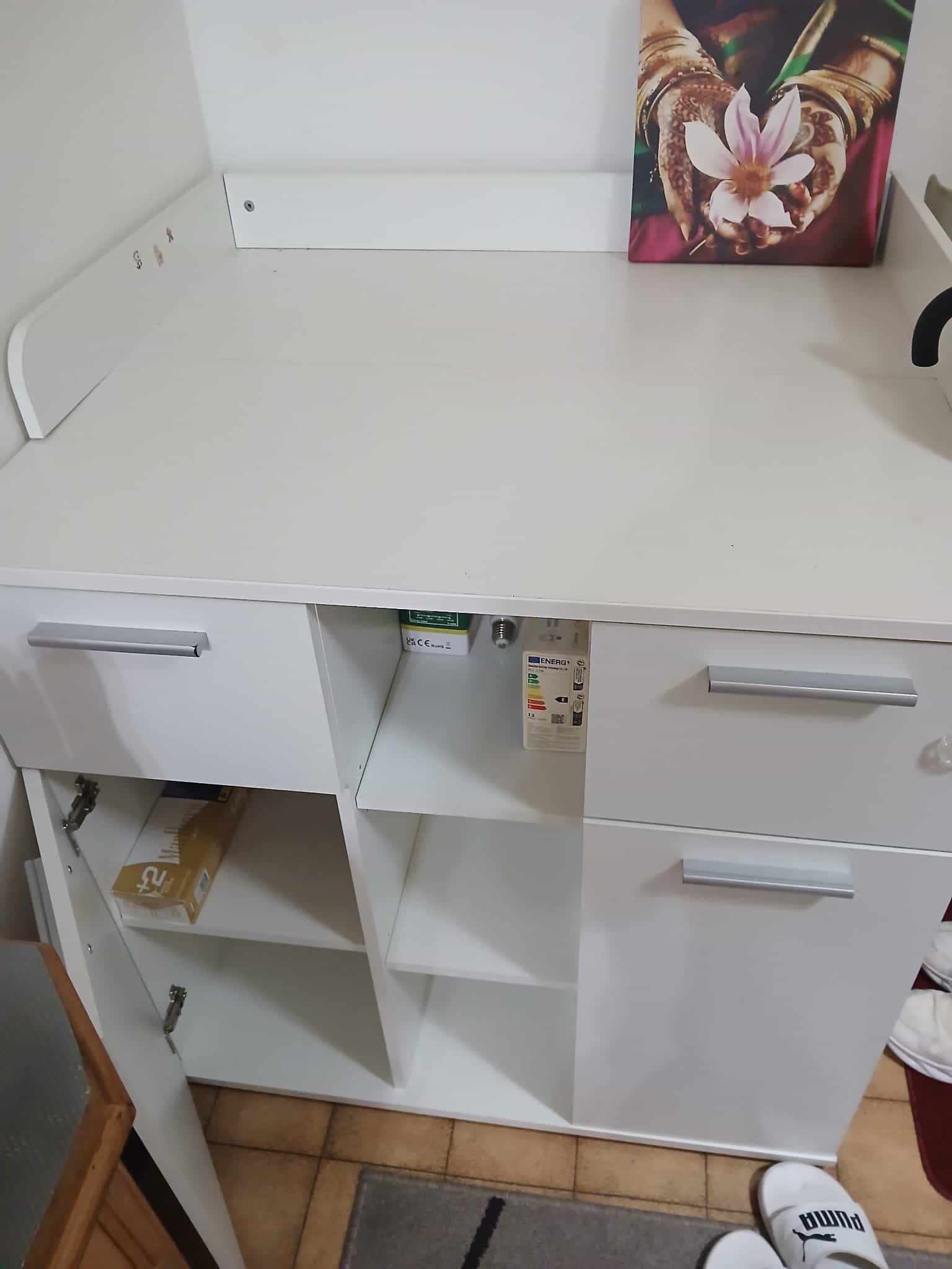 Meuble de cuisine blanc