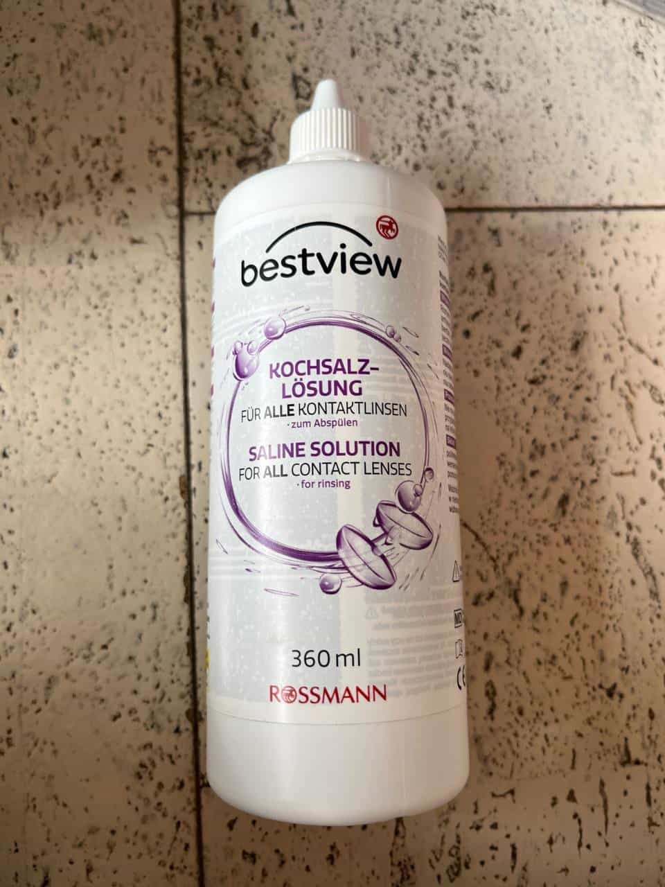 Kontaktlinsenlösung Bestview, 360ml