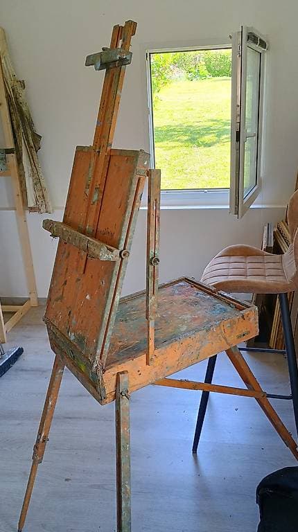 2 Chevalets de peintre