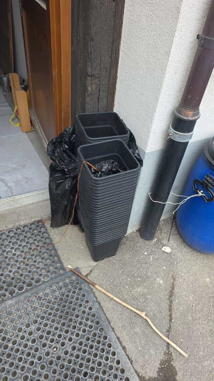 Töpfe zu verschenken