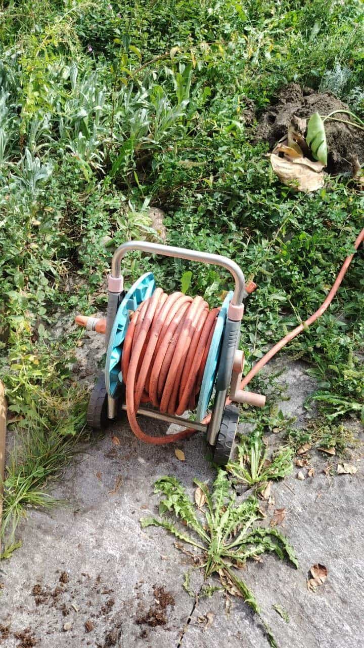 Gartenschlauch Rolle