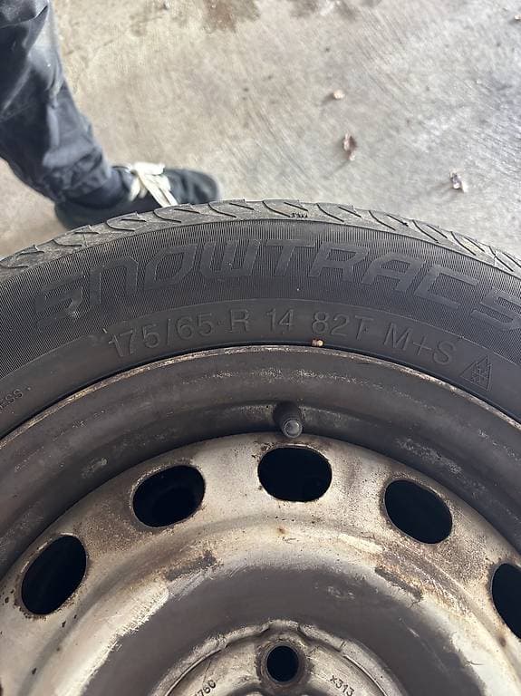 Roues Honda jazz 175/65 r14