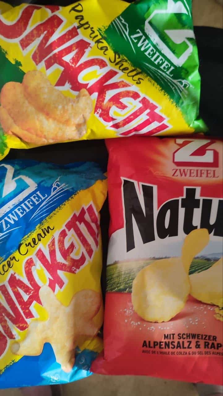 Snacks und Süsswaren zu verschenken