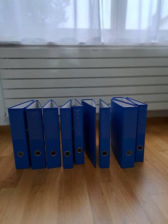 Ordner Blau