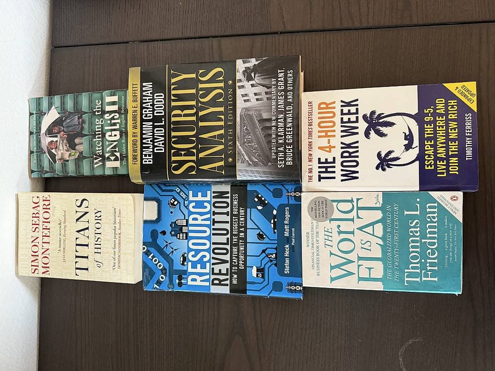 Various books