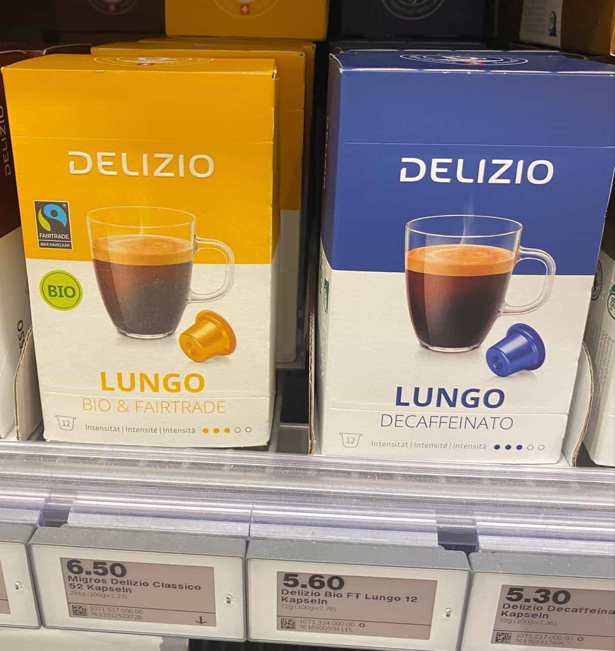 Delizio Kaffee-Kapseln (2 Packungen)