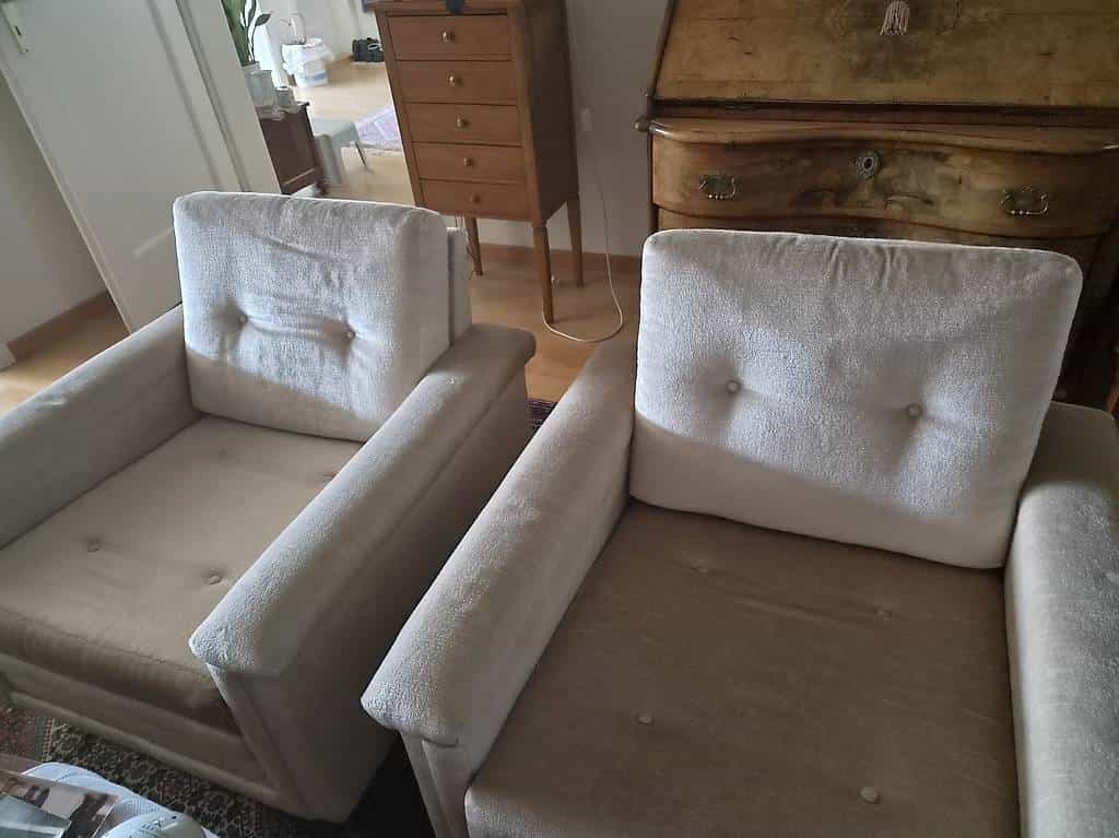 Sofa und 2 Sessel Sitzgruppe Beige guter Zustand ( Gratis )