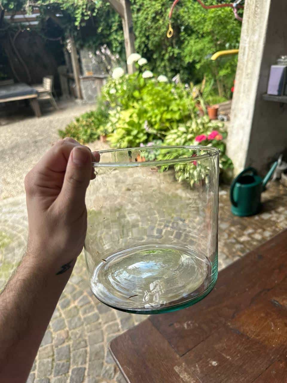 Grosses Glas für Vase oder Deko