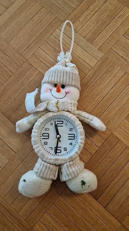Bonhomme horloge