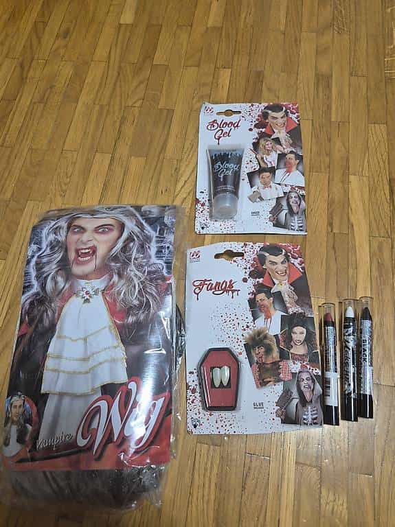 Dracula pour Halloween neuf
