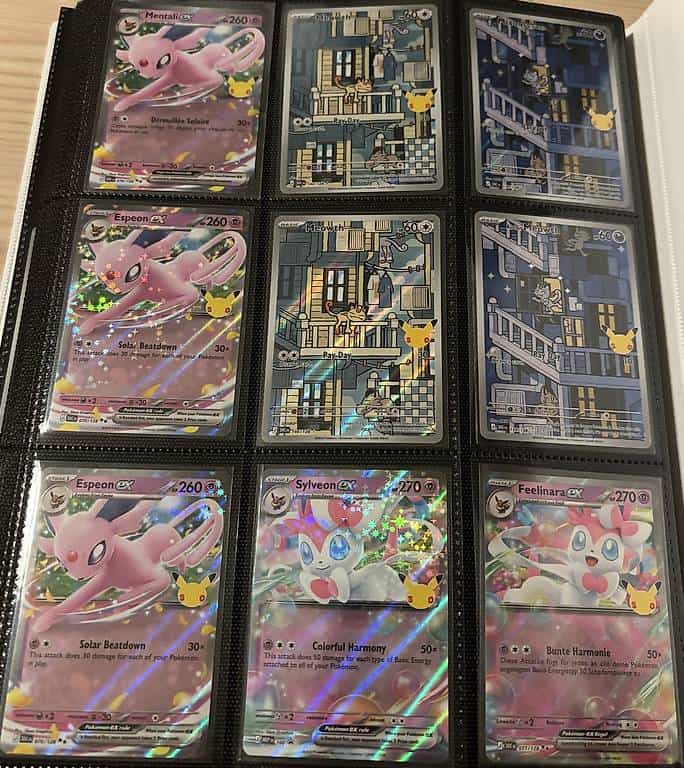 Cartes pokémons spéciaux 25 ans ! 1