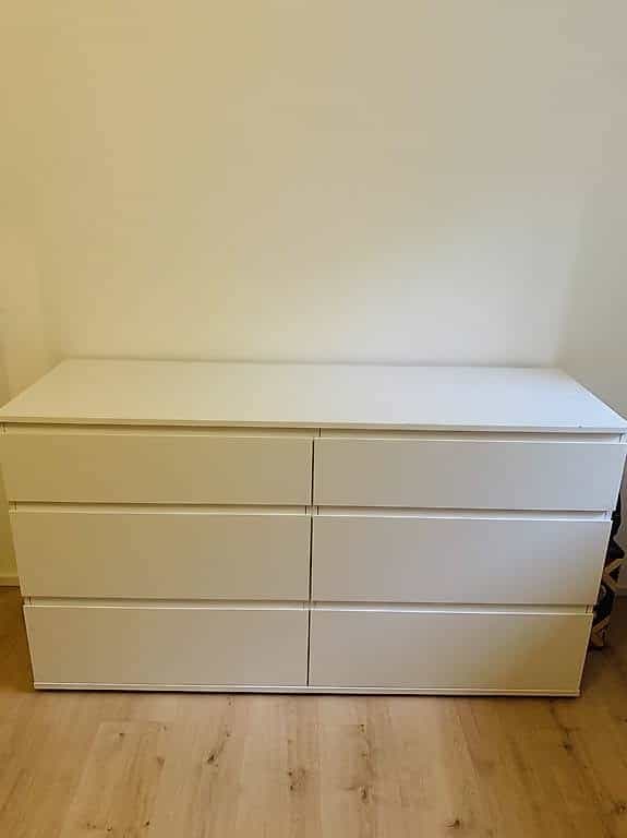 Commode Malm 6 tiroirs