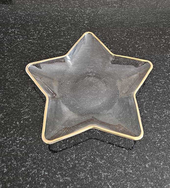Glasteller zu verschenken