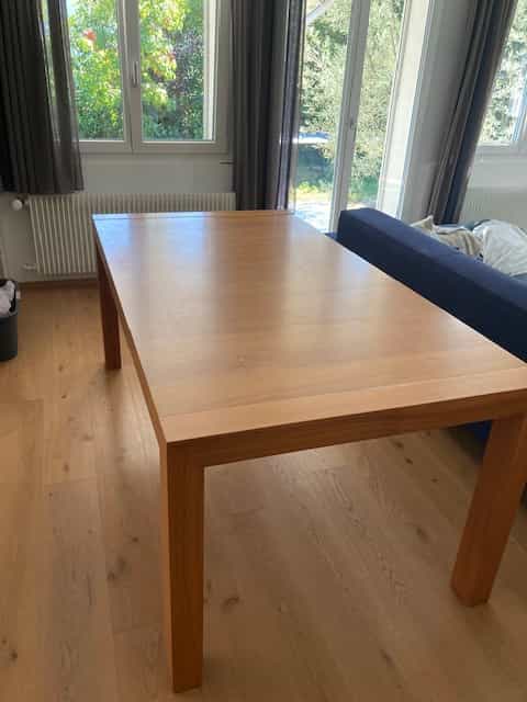Table à manger bois, allongeable