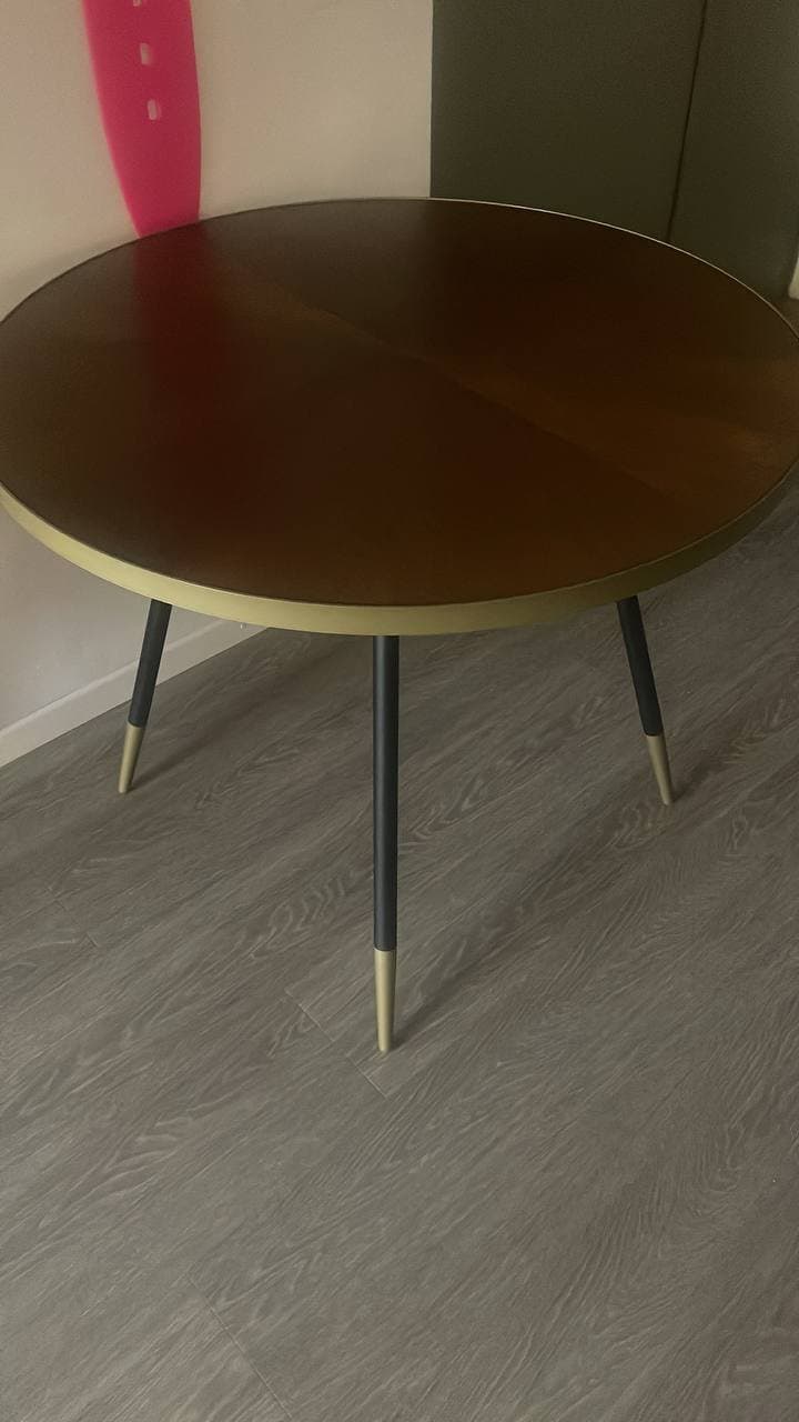 Runder Couchtisch Durchmesser 90cm