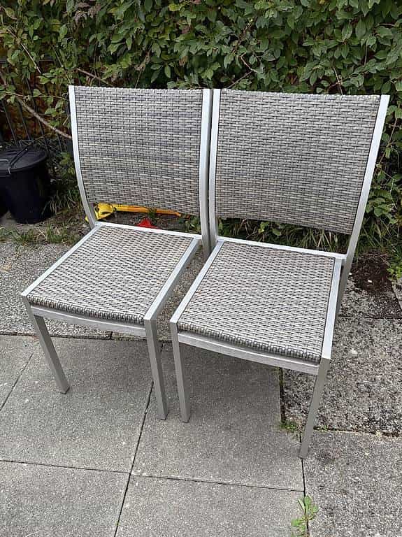 Gartenstuhl 2x