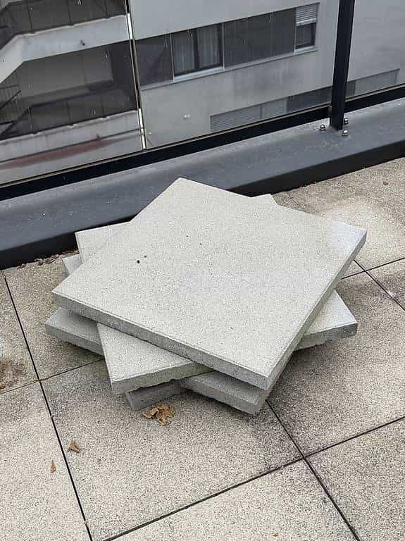 4 Gartenplatten 50x50cm