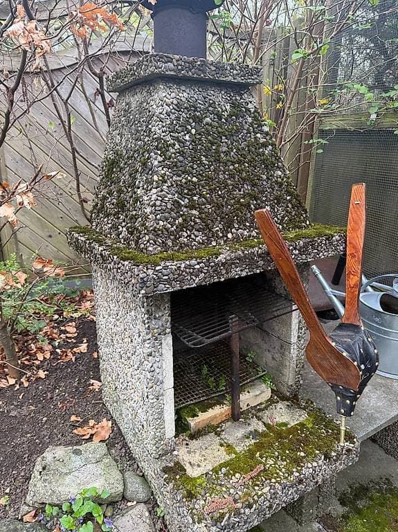 Gratis Cheminée für den Garten - Selbstabbau erforderlich!