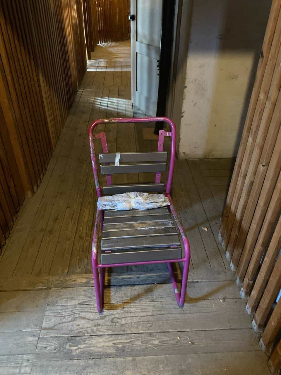Metallstühle für DIY-Projekt