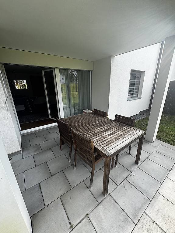 Gartentisch & 4 Stühle