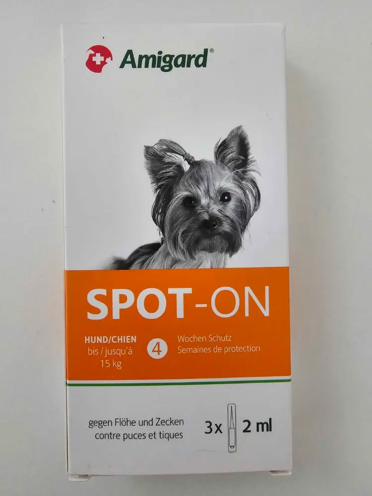 Amigard Spot On für kleine Hunde