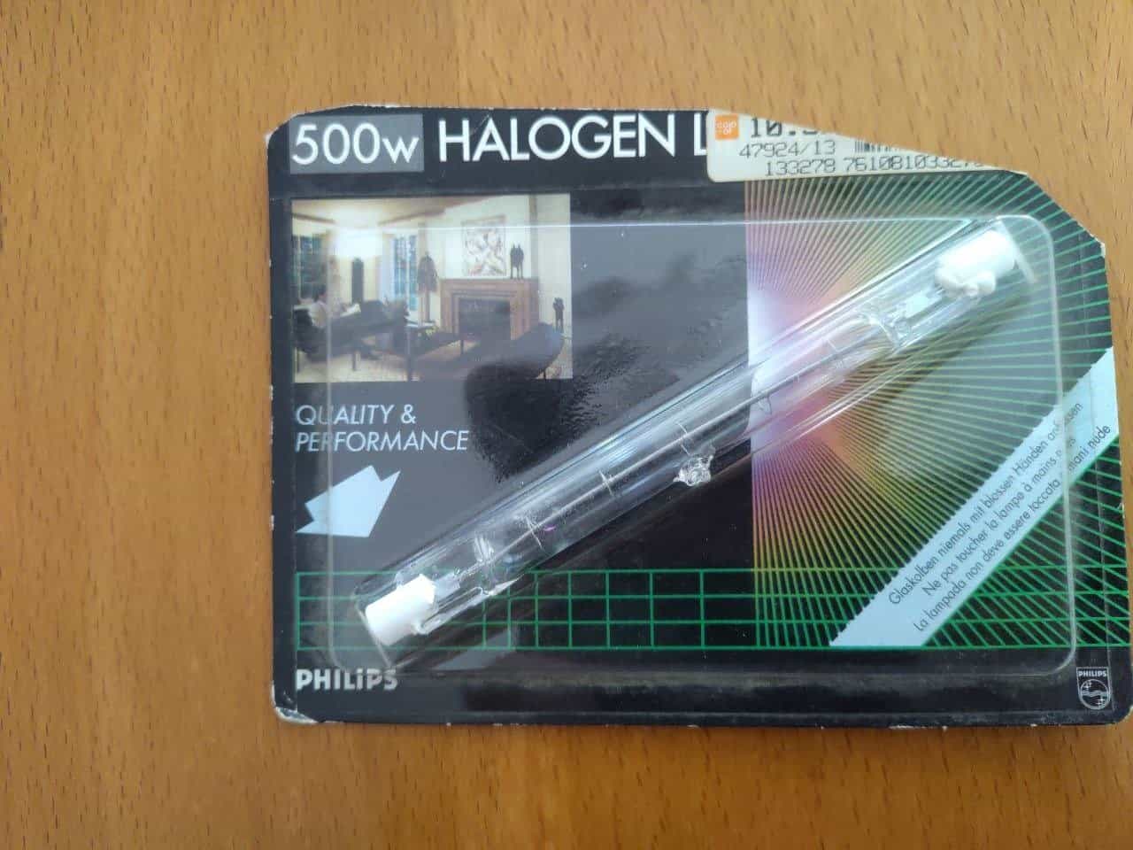 Philips 500W Halogenleuchte