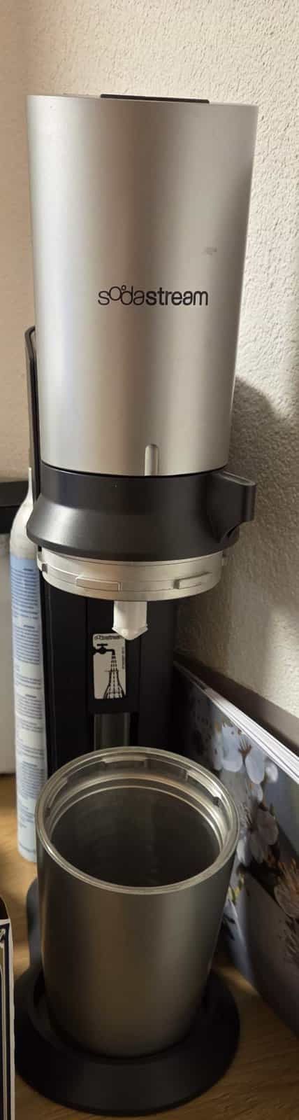 Sodastream (defekt) mit Glasflasche