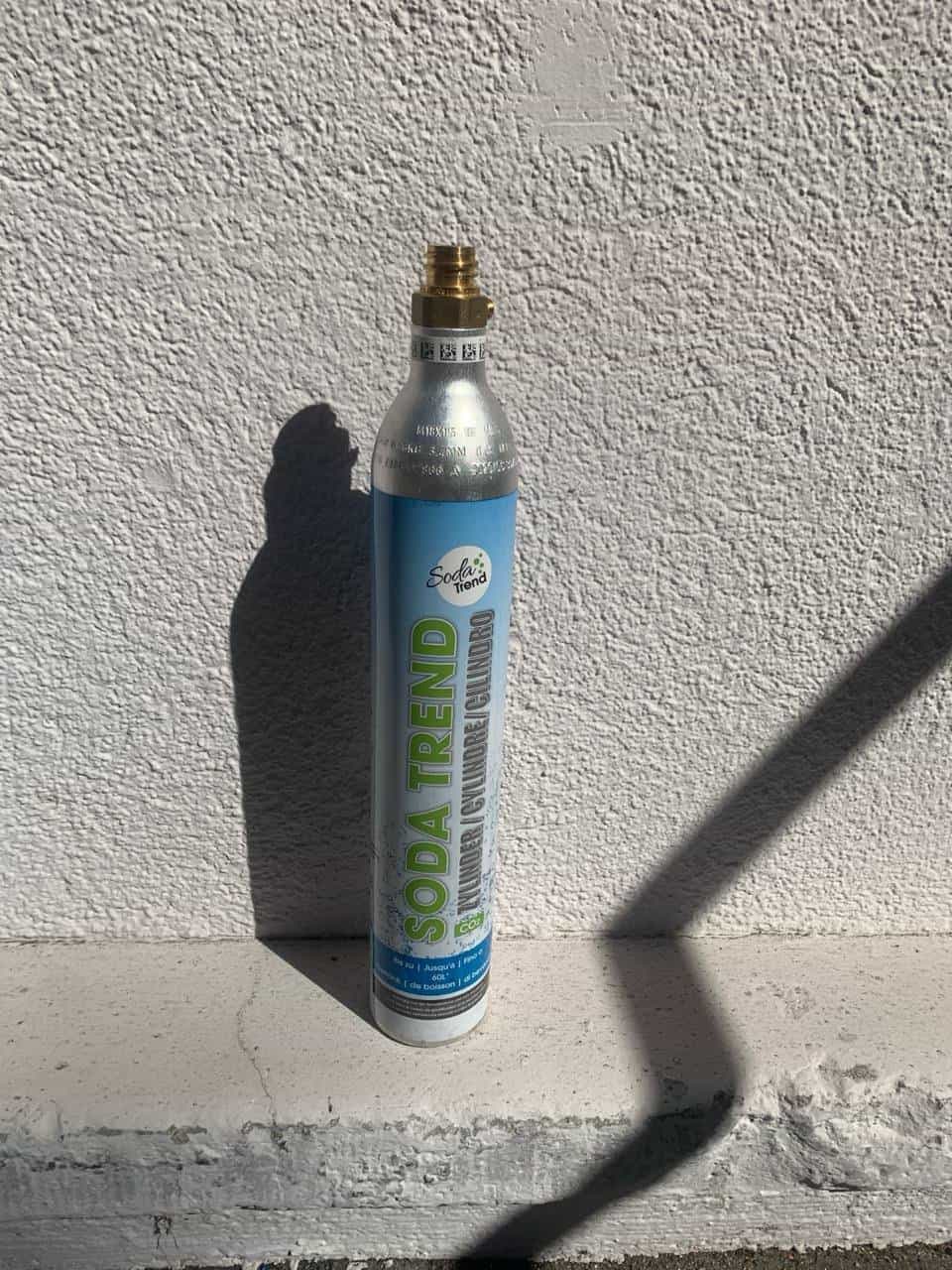Volle Soda Gasflasche Denner
