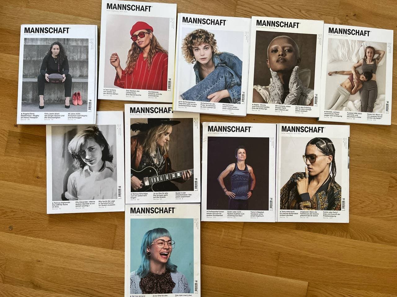 Queer Mannschaft Zeitschriften 2021