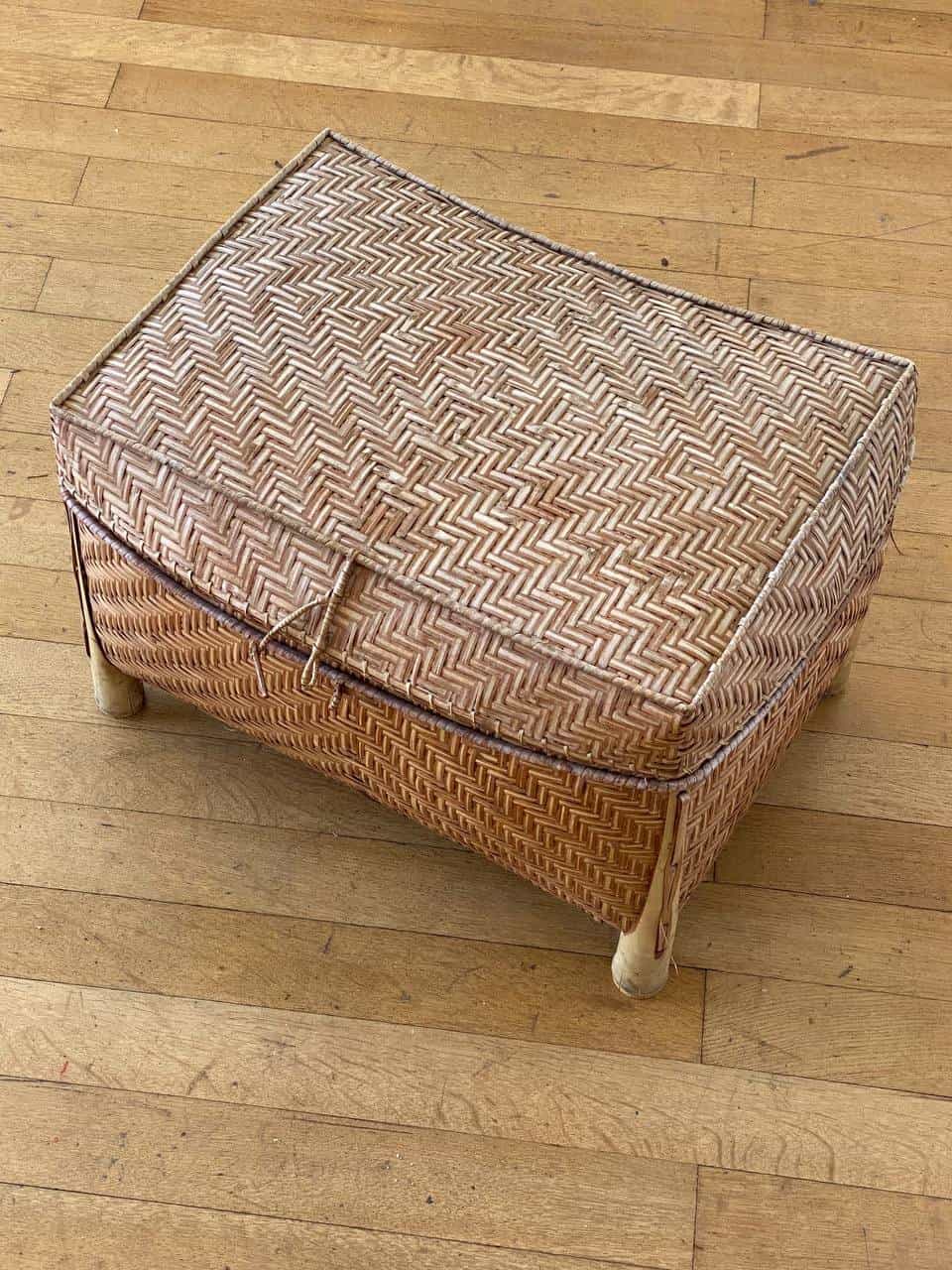 Weidenbox mit Deckel