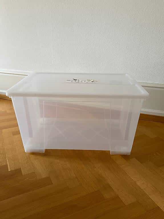 Samla Box Ikea mit Rädern