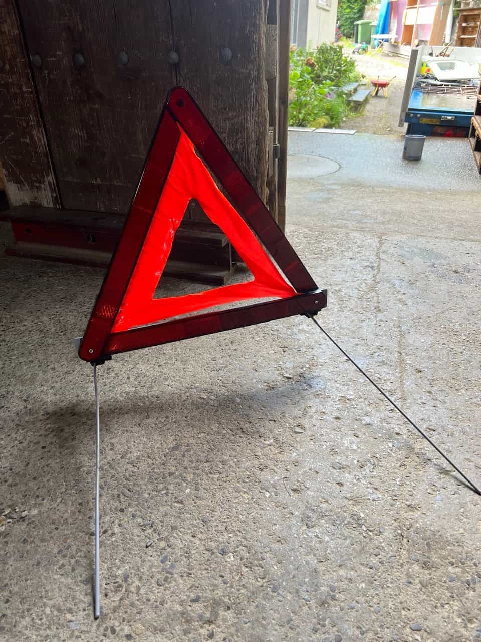 Warndreieck fürs Auto