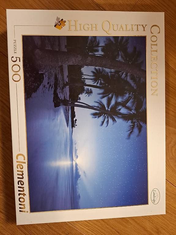 Puzzle 500 Teile Strand Nacht