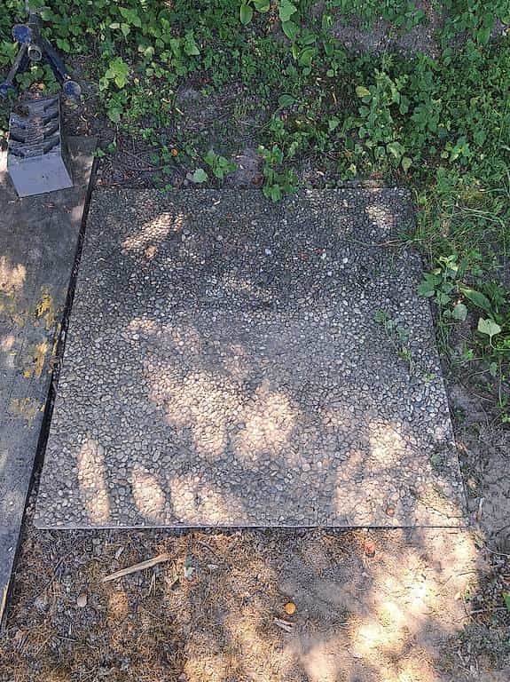Grosse Waschbetonplatten 1m. 4 Stk.