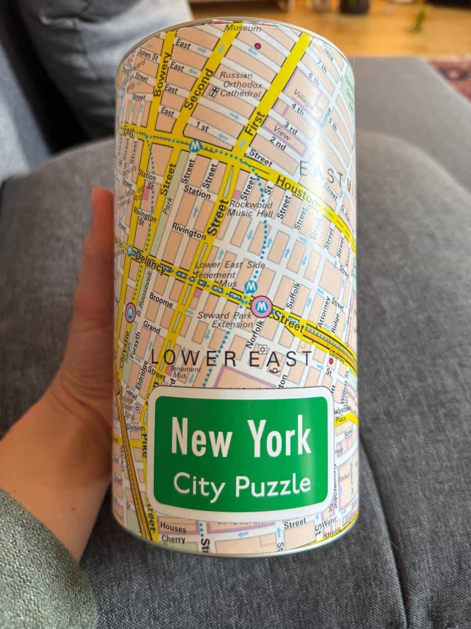 Kartenpuzzle New York City, 500 Teile