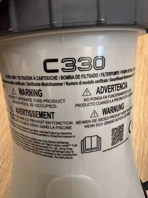 INTEX C330 Filterpumpe zu verschenken