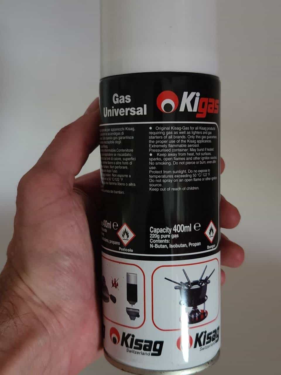 Kisag Universal Gas - 60-70% Inhalt