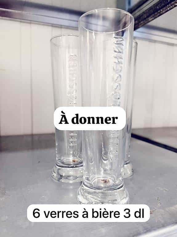 Verres à bière