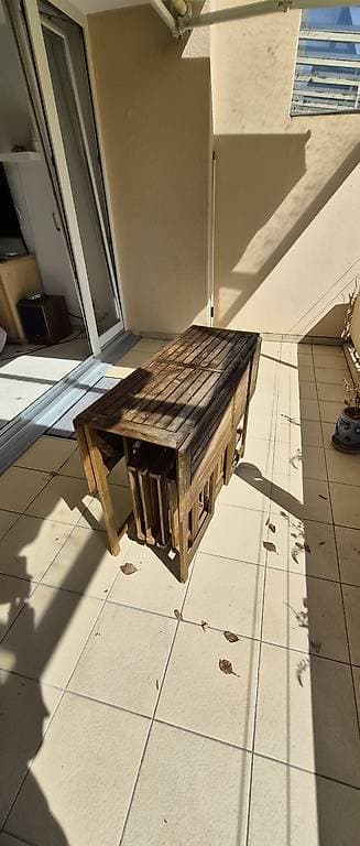 Tavolo e sedie da giardino ho terrazza.